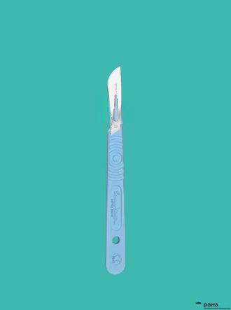 Скальпели Сванн-Мортон №22 (нержавеющая сталь)