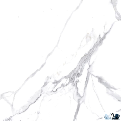 Керамогранит Italica Calacatta Splendid Silver 80х80 см белый полированный
