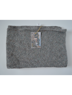 Vizio шарф Италия темно серого цвета