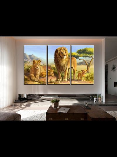 Модульная картина &quot;Наш защитник&quot;