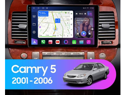 Штатная магнитола FarCar HL3020M рамка под дерево для Toyota Camry 5 XV 30 (2001-2006) на Android (4gb/64gb/DSP/WiFi/4G/GPS/BT)