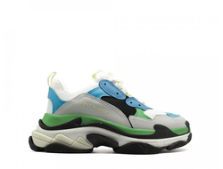 Кроссовки Balenciaga Triple S blue green