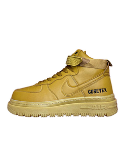 Nike Air Force 1 Gore Tex High Beige с мехом