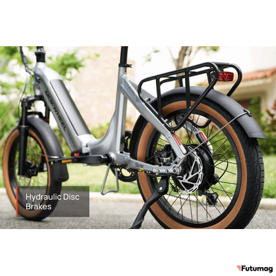 Электровелосипед MOKWHEEL SLATE серый