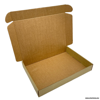 Коробка картонная 34 x 24 x 4,7 см