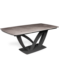 ENZO антрацит/ керамика ONIX LATTE глянец 180(+50+50)х90