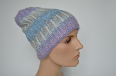 Итальянская лиловая шапка