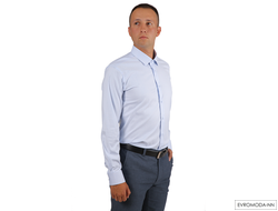 Рубашка мужская Оскар-time Non Iron Slim 2091S (Акция)