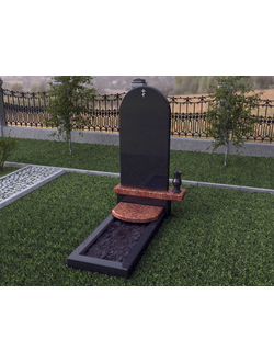 Памятник полукруглый из гранита