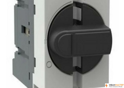 Установка рубильника на din рейку в щитке дачи МО ИВАНМАСТЕР