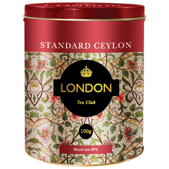 Чай черный Standard Ceylon ТМ London Tea Club, 100гр.
