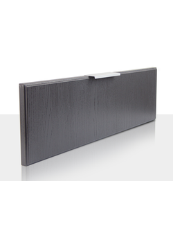 Ручка торцевая Hidden PT015 96мм, хром сатиновый