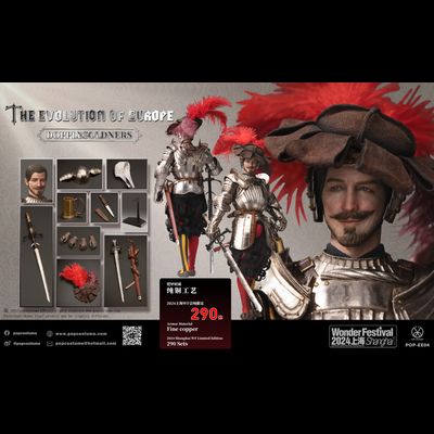 Ландскнехт (эксклюзив фестиваля Wonder Festival 2024) - КОЛЛЕКЦИОННАЯ ФИГУРКА 1/6 2024 Wonder Festival LIMITED EDITION The Evolution of Europe Dopplesoldners (POP-EE04) - POP COSTUME