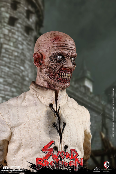 Воскресший рыцарь  - КОЛЛЕКЦИОННАЯ ФИГУРКА 1/6 NIGHTMARE SEIRES (DIECAST ALLOY)  - SWORD BRETHREN (NS001) - COOMODEL