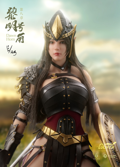 Эльфийка-воин - КОЛЛЕКЦИОННАЯ ФИГУРКА 1/6 Centaur Elf - Dawn Horn (LXF2309B) - LUCIFER