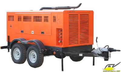 Станция компрессорная передвижная дизельная ЗИФ-ПВ-5/2,0