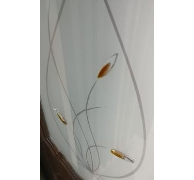 ТАНДОР. МЕЧТА. ИТАЛЬЯНСКИЙ ОРЕХ/ СТЕКЛО ХУДОЖЕСТВЕННОЕ МАТОВОЕ