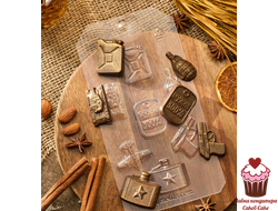 Форма пластик Набор Мужик 100% мини