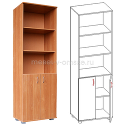ФР447 Шкаф полуоткрытый Ш60.02. Размер: 600х2000х420.