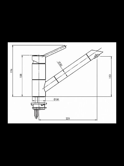 Смеситель Reginox GOYA К700К alaska