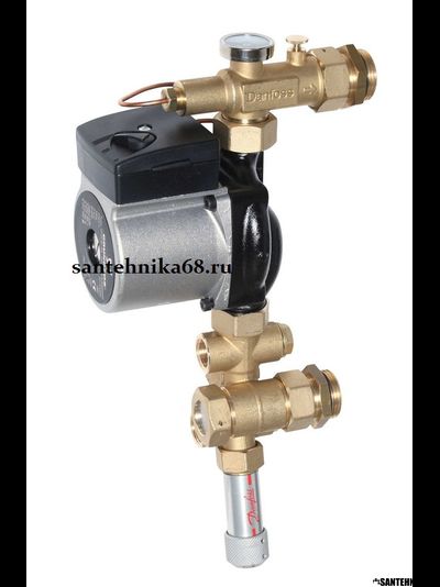 Узел смешения Danfoss FHM-C6 с 3-х скоростным насосом UPS 15-60