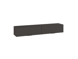 Детская СТЕЛЛА - Шкаф настенный Исп.2 Серый Вулкан/Фон серый