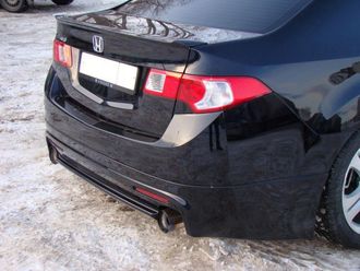 Юбка заднего бампера Mugen для Honda Accord 8-CU2