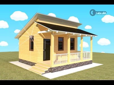 Д-06 ДАЧНЫЙ ДОМ ИЗ БРУСА: ГАБАРИТНЫЕ РАЗМЕРЫ: (6Х6М), ОБЩАЯ ПЛОЩАДЬ: 36М²