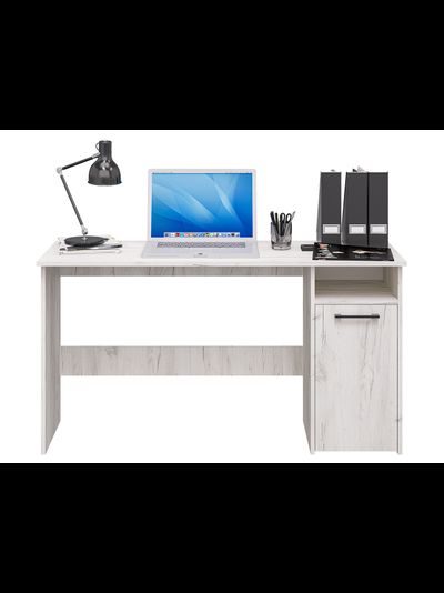 Фронда-7 стол письменный с тумбой Крафт светлый