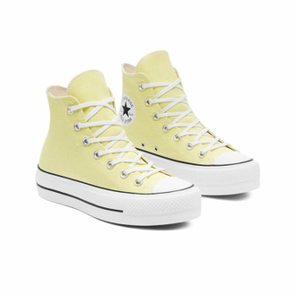 Yellow converse high cheap
