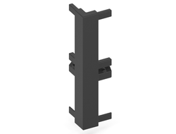 GRACE Угол заглушки направляющей Черный Матовый OP0007.VP000.BKSPC.QC ARISTO