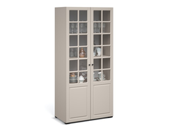 Гостиная ЛАЦИО СКАНДИ - Витрина 2д Кашемир/Сканди мускат