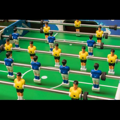Настольный футбол (кикер) «Dybior Neapel» (120x61x81см, синий)