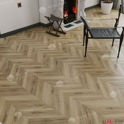 SPC ламинат Alpine Floor Chevron Вайпуа ECO 18-14 MC 43 класс толщина 5.0 мм с фаской замковый 1.676