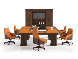 Модульный стол для совещания форма U ArtMoble купить в Ялте