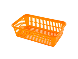 Корзина хозяйственная пластмассовая 25х15х7,2см (Россия)