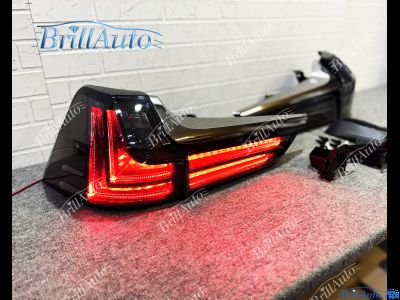 Задние фонари Lexus LX 570 450 16-23 Black Vision