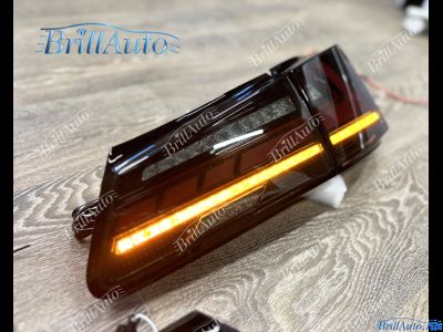 Стопы Lexus IS 05-12 черные с анимацией