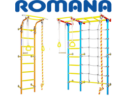 Детские спортивные комплексы и шведские стенки "Romana"