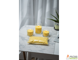 Насыпные свечи цветные жёлтые - подсолнух, 1 кг