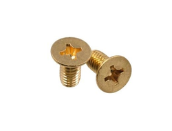 Винт М4х10 с потайной головкой под крест Латунь AA0410.VP000.BR000.RM ARISTO