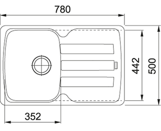 Мойка Franke Antea AZG 611-78