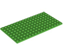 Plate 8 x 16, Bright Green (92438 / 4610353)