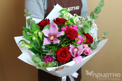 БУКЕТ ЦВЕТОВ № 448