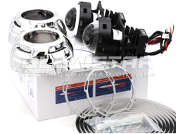 Sariti S5 с крепежными рамками, масками, шпильками, герметиком Hot Pro (набор для рефлекторных фар)