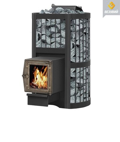 Купить чугунную печь для бани Везувий Ураган Стандарт 16 (ДТ-4С) в Казани