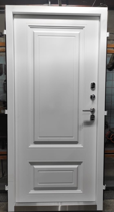 ЙОШКАР-ОЛА. СТАЛЬНОЙ ЛИСТ 2 мм. АНТАРЕС. ТЕРМО МИЛАН 110/ 190. ТЕРМОРАЗРЫВ/ ДВУХЦВЕТНЫЙ КОРОБ. КОРИЧНЕВЫЙ МУАР/ БЕЛЫЙ МАТОВЫЙ