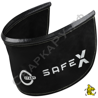 Защита с креплением для маски сварщика передняя Старт SafeX спилок КРС защита шеи