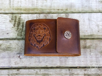 визитница ручной работы, кожаные аксессуары ручной работы, кожаная визитница, визитница на заказ