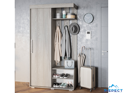 ПРИХОЖАЯ ЗАРА ПР-01 (ясень белый) 1202*2100*420